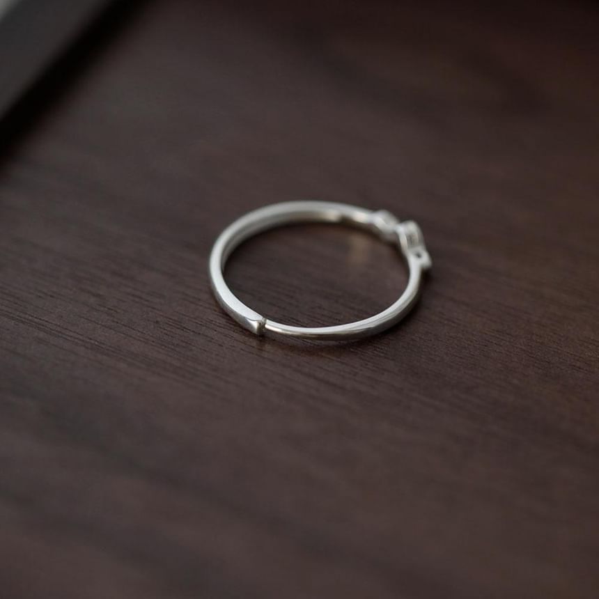 Ring Sterling 925 Heart Silver