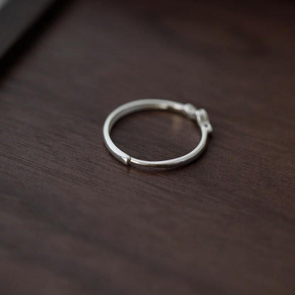 Ring Sterling 925 Heart Silver