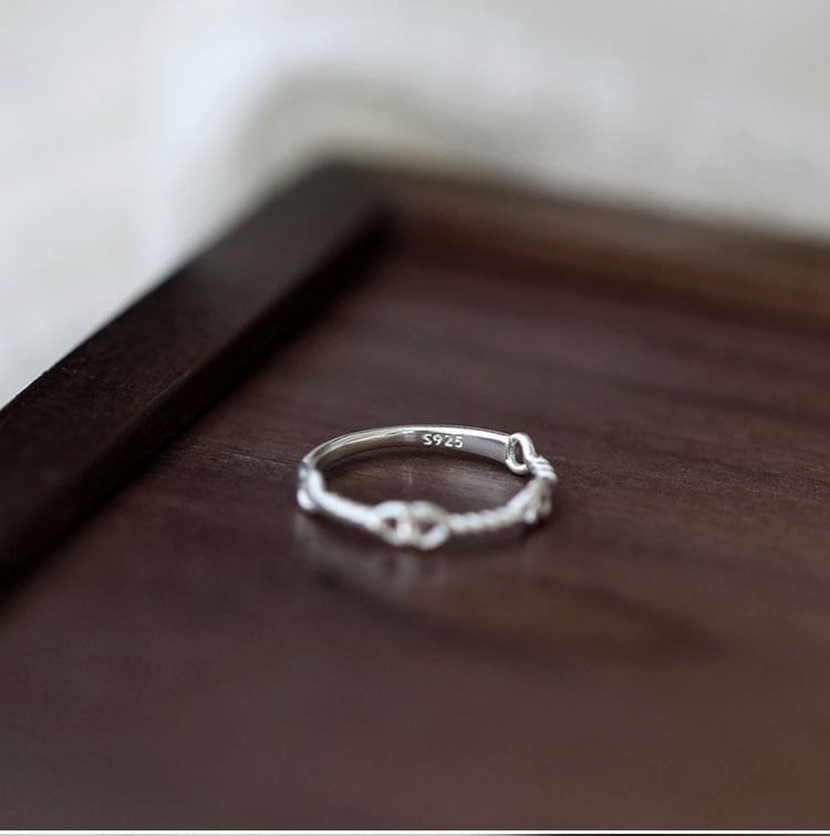 Twist Ring Silver 925 Sterling