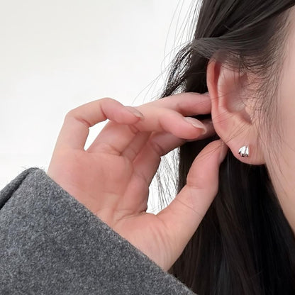 Earring Stud Sterling 925 Shell Silver