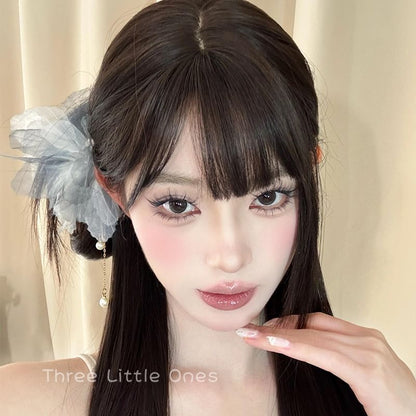 Mesh Flower Hair Pin