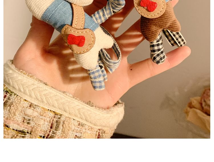 Cartoon Plaid Hair Claw