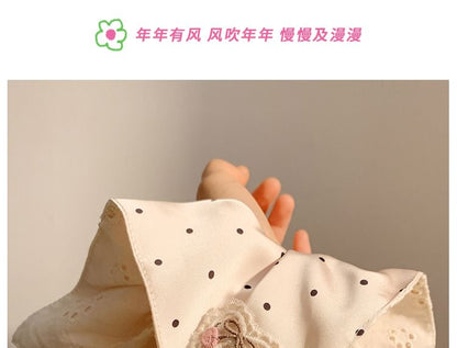 Polka Cherry Scrunchie / Applique (Various Designs) Dot