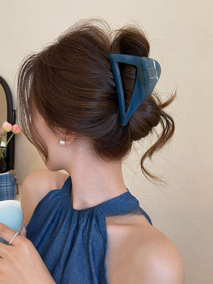 Triangle Acrylic Claw Clip Hair