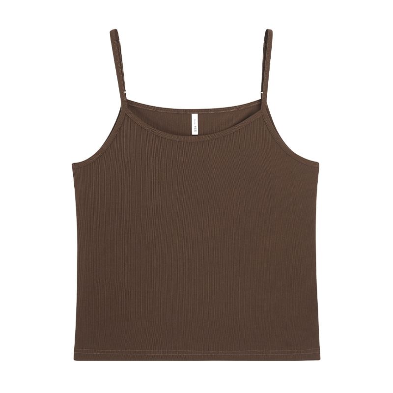 Plus Size Long-Sleeve Plaid Shirt / Scoop Neck Plain Tank Top / High Waist Mini A-Line Skirt