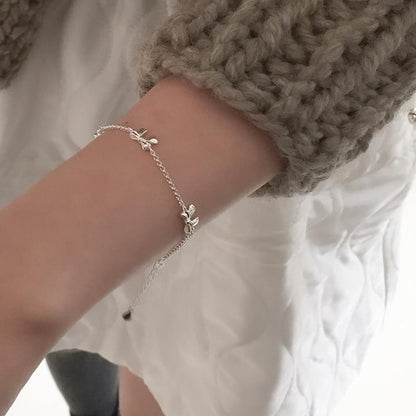 Sterling String 925 Bow Silver / Bracelet