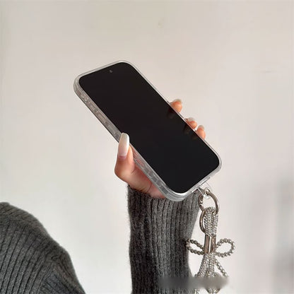 Strap Set Phone Dot Bow / Case Polka