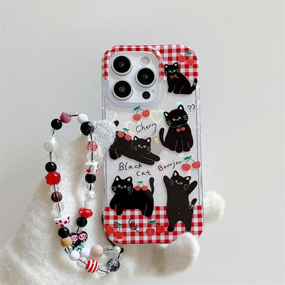 Strap Case Set Cat Phone /