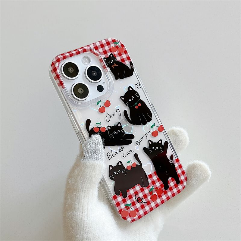 Strap Case Set Cat Phone /