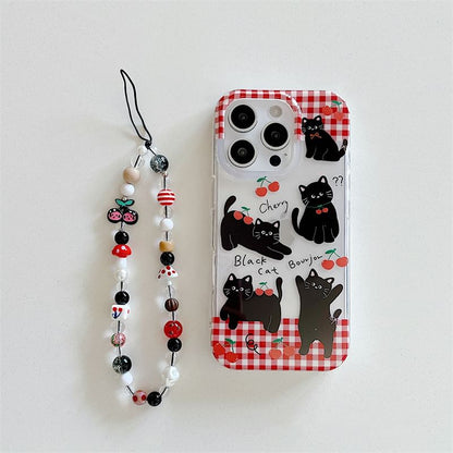 Strap Case Set Cat Phone /
