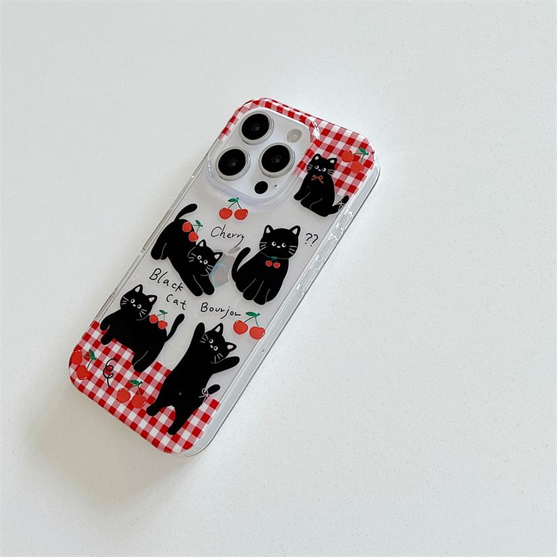 Strap Case Set Cat Phone /