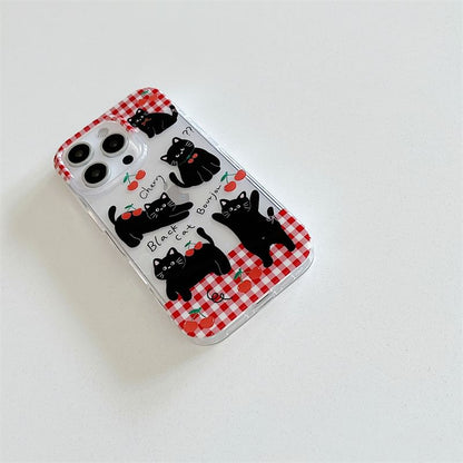 Strap Case Set Cat Phone /
