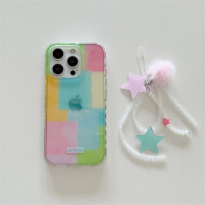 Case Phone Color Set Strap Block /