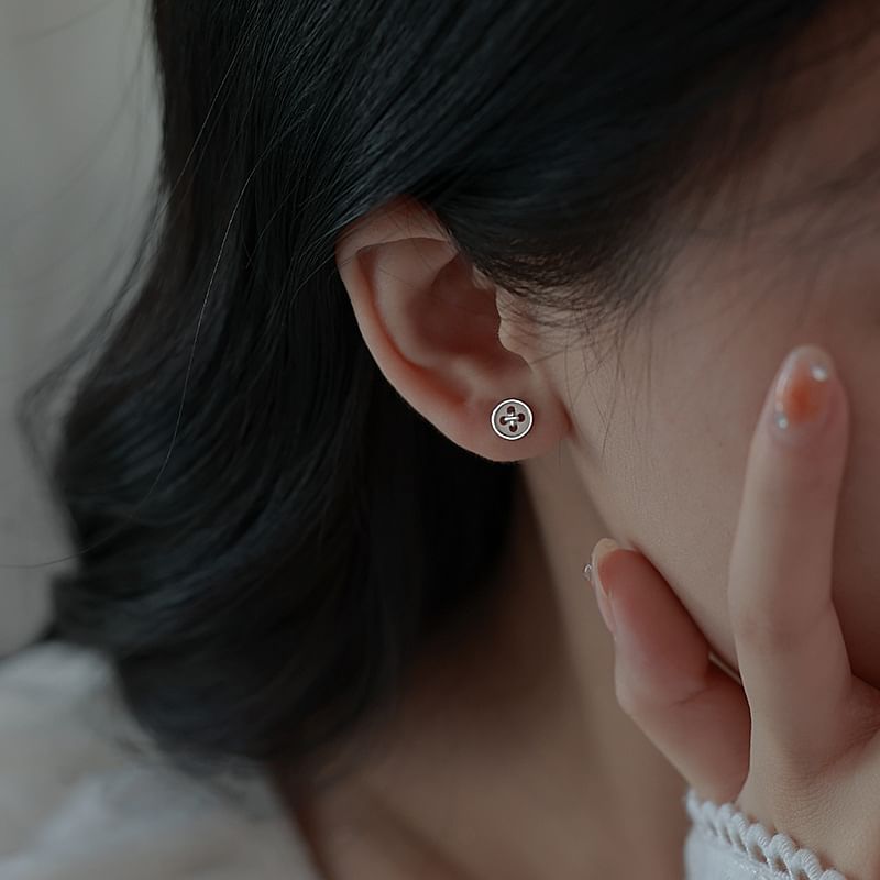 S925 Earring Sterling Butterfly Silver Stud