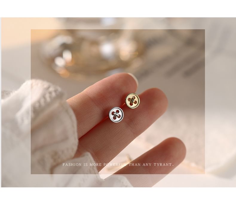 S925 Earring Sterling Butterfly Silver Stud