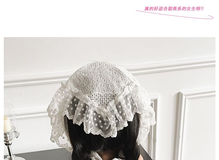Bonnet Lace Hat