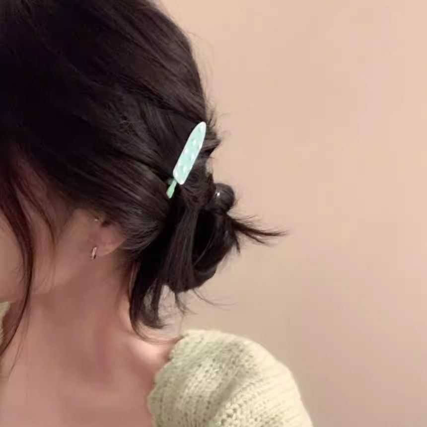 Acrylic Clip Hair Patterned of Set 2: