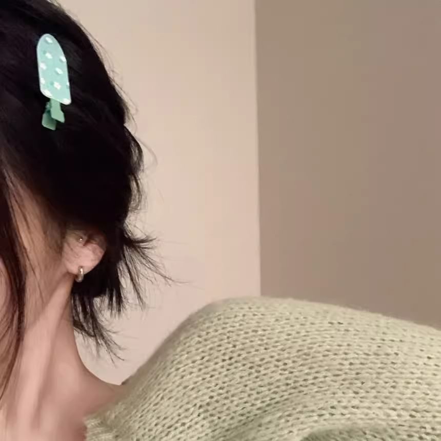 Acrylic Clip Hair Patterned of Set 2: