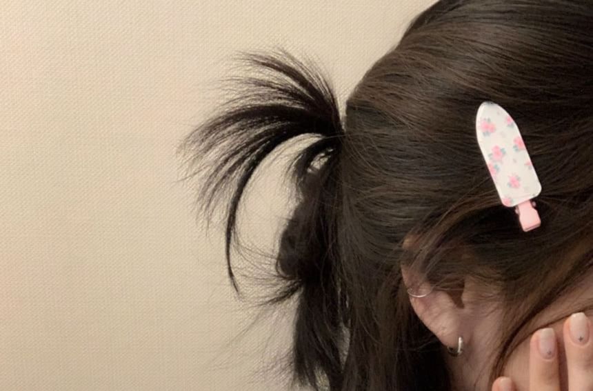 Acrylic Clip Hair Patterned of Set 2: