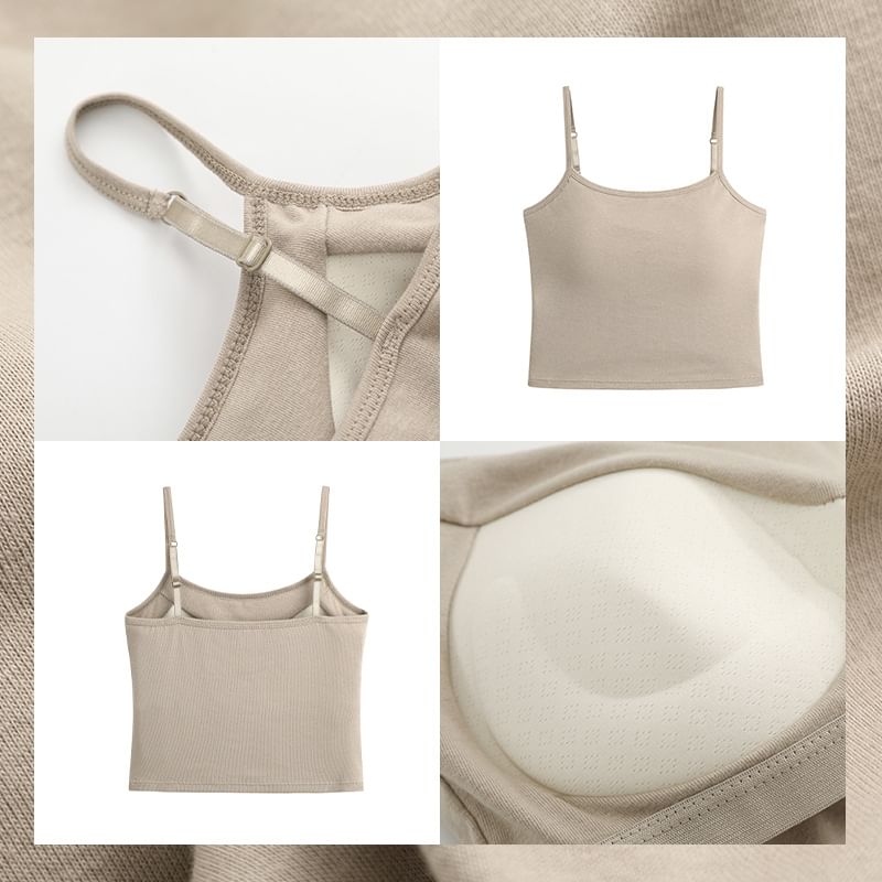 Plus Size Plain Camisole Top