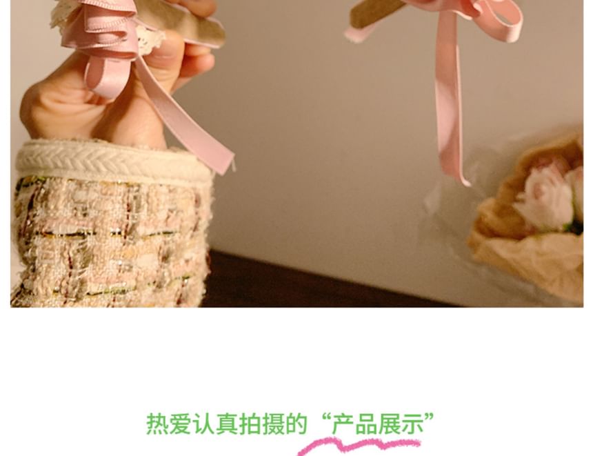 Headband Ruffle Bow