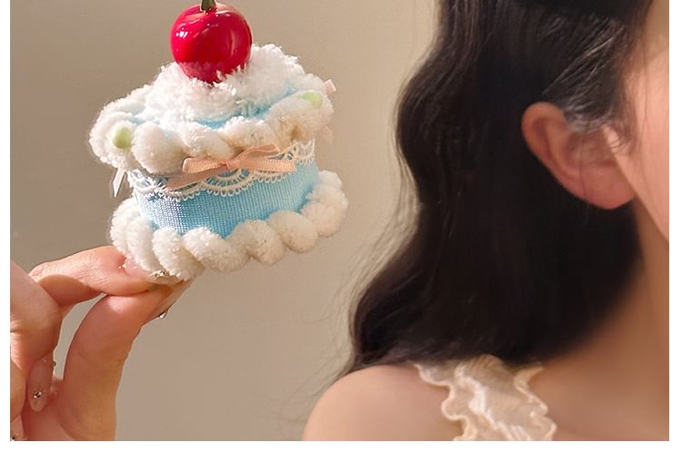 Hair Cake Clip Cherry