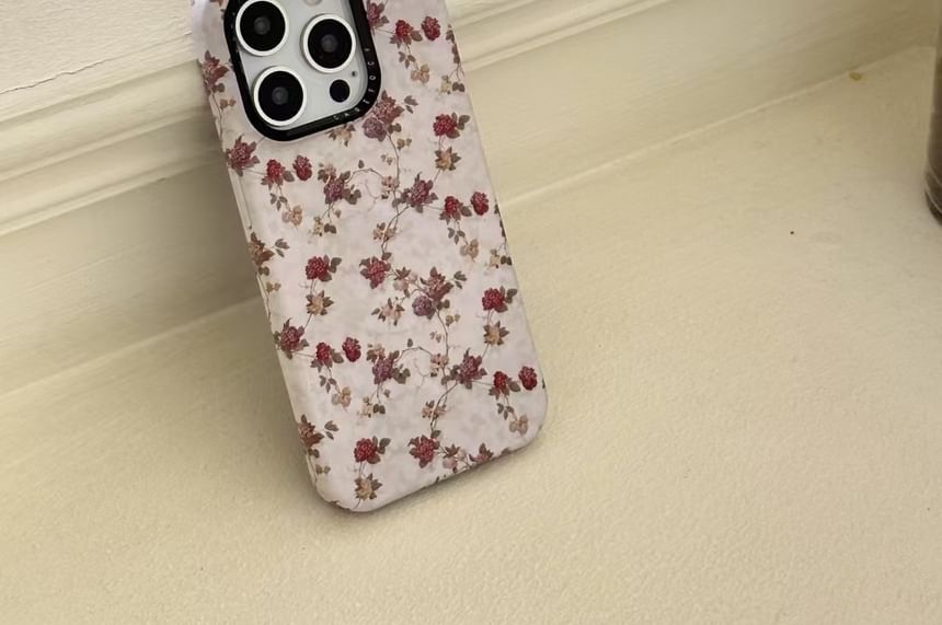 Phone Magnetic (Compatible Case with MagSafe) Floral