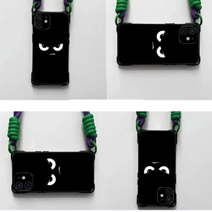 Eye Strap Set Cartoon / Phone Case Lanyard