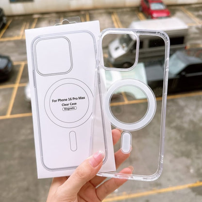 Case with Transparent (Compatible MagSafe) Magnetic Phone