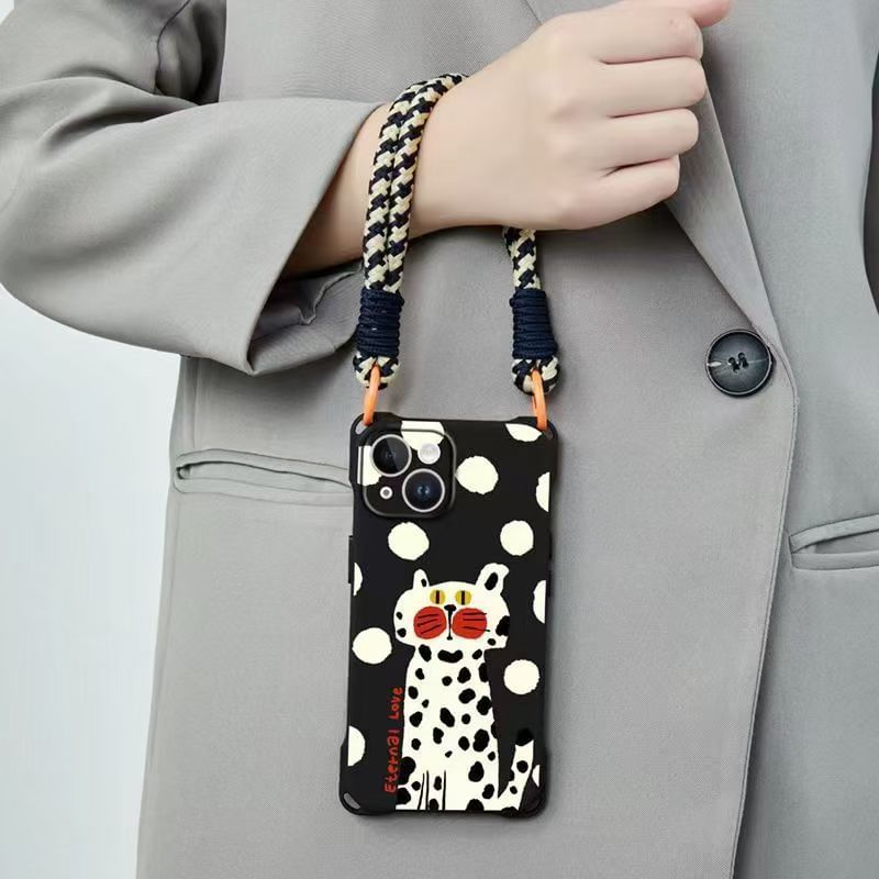 Phone Lanyard Cat / Case Strap Set