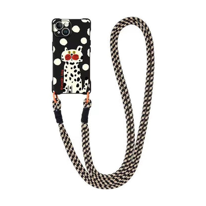 Phone Lanyard Cat / Case Strap Set