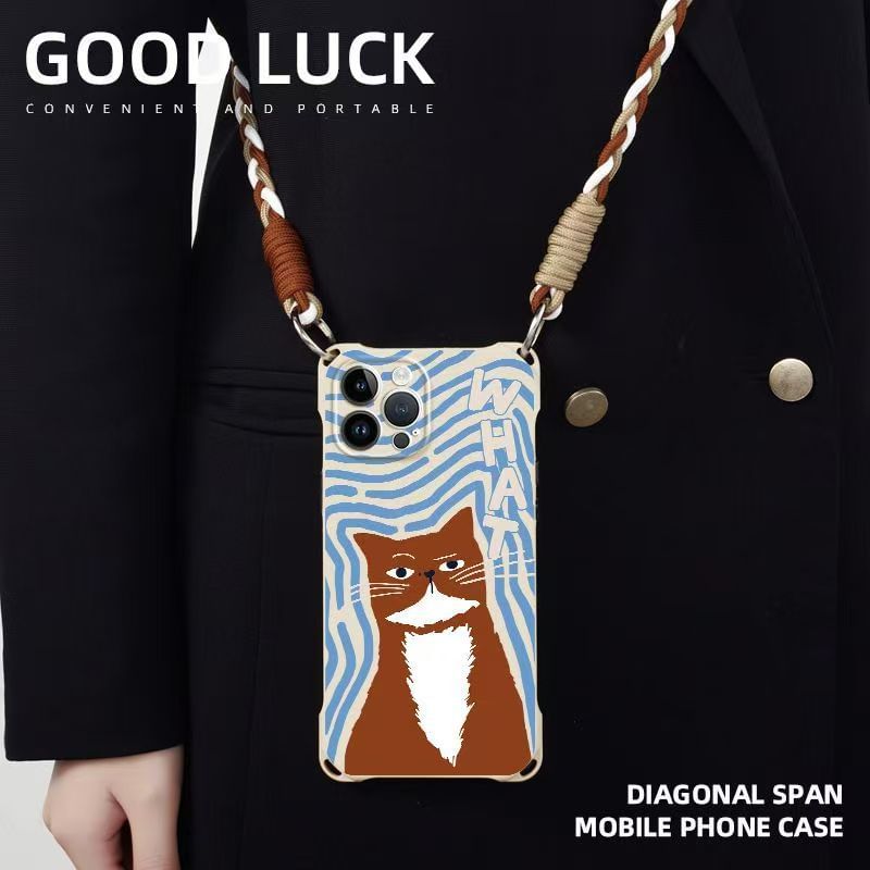 Case Lanyard Set Cat Phone /