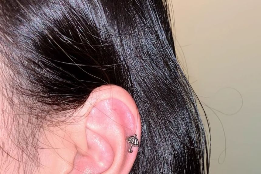 Note Earring Stud Music