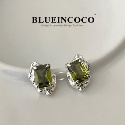 Earring Stud Gemstone