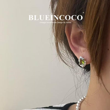 Earring Stud Gemstone