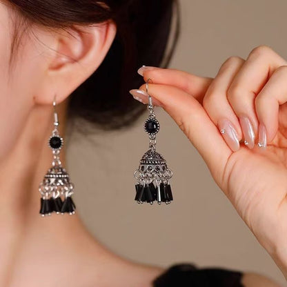 Earring Beaded Dangle Gemstone