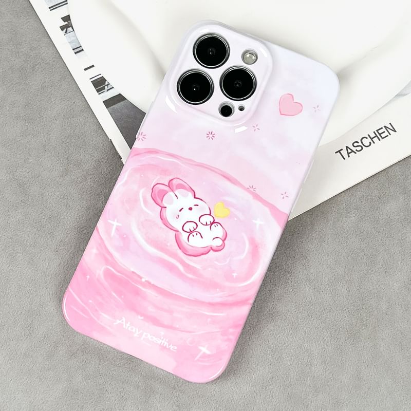 Phone Rabbit Case Crying
