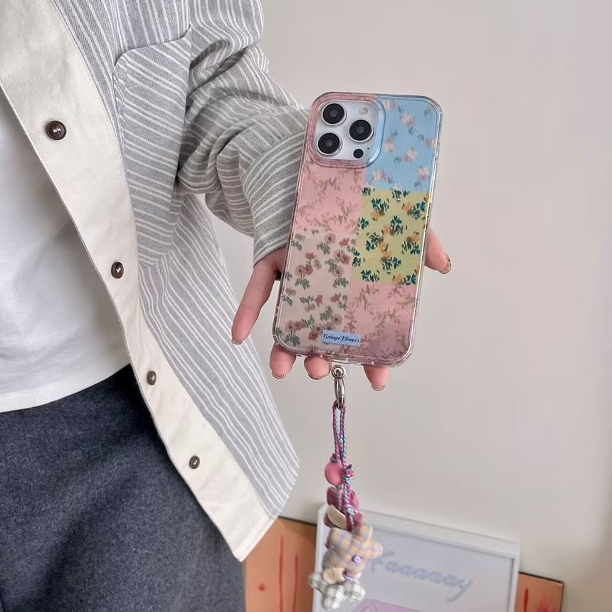 Phone Panel Case Floral