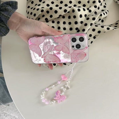 Case Strap Set Phone Floral /