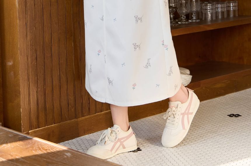 Plus Size High Waist Floral A-Line Skirt (Various Designs)