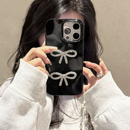Bow Phone Case Rhinestone