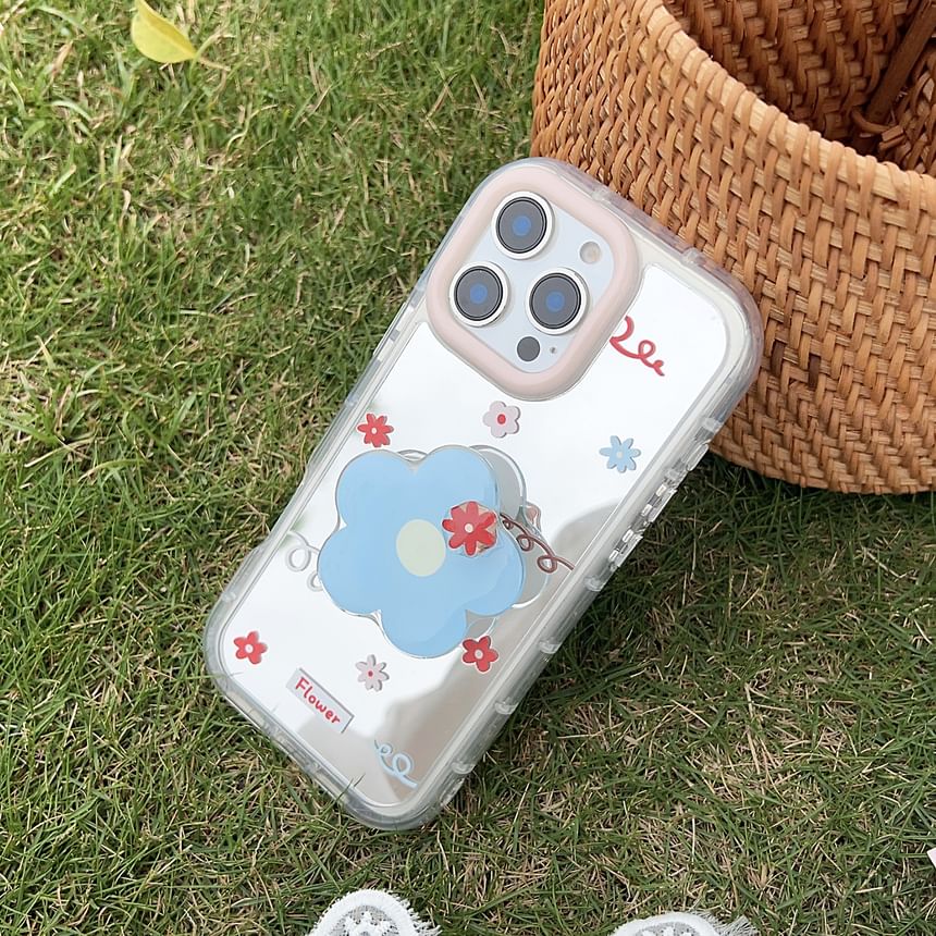 Mirrored Floral Phone Case