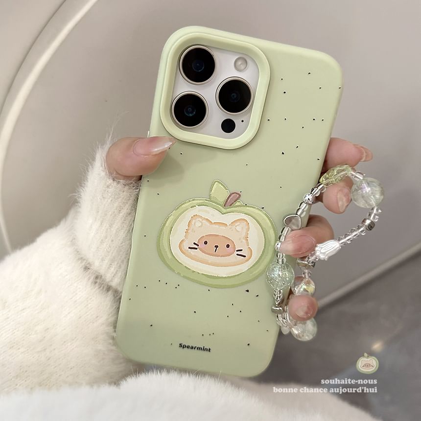 Set Strap Phone Cat / Case Print Bead