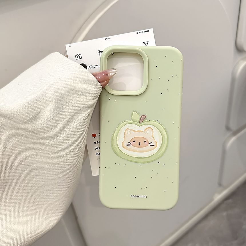 Set Strap Phone Cat / Case Print Bead