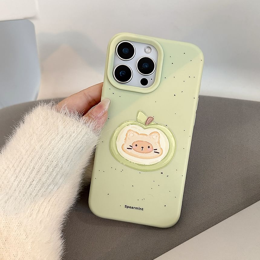 Set Strap Phone Cat / Case Print Bead