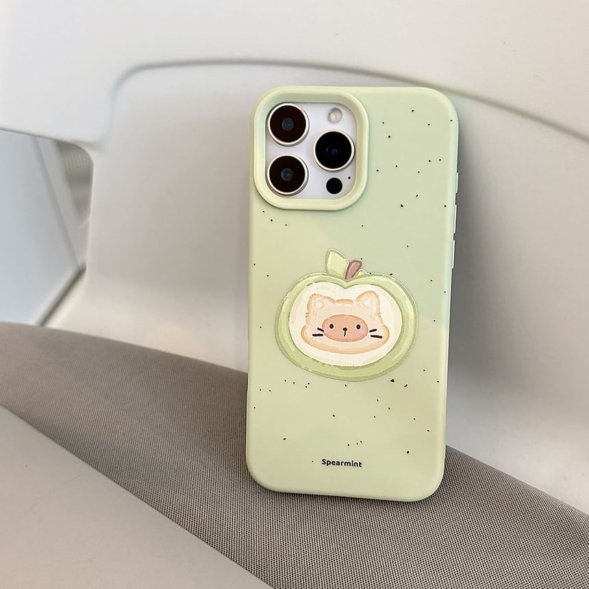 Set Strap Phone Cat / Case Print Bead