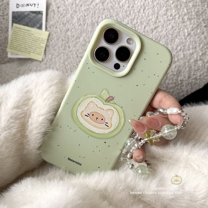 Set Strap Phone Cat / Case Print Bead
