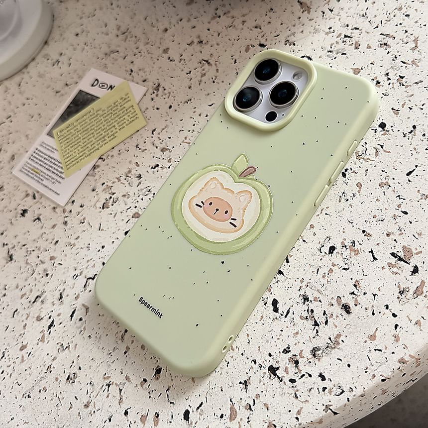 Set Strap Phone Cat / Case Print Bead