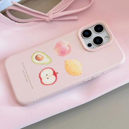 Print Strap / Fruit Set Case Phone Bead