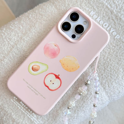 Print Strap / Fruit Set Case Phone Bead